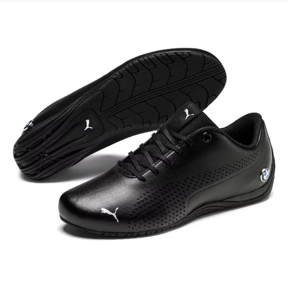 Puma x BMW M Black Motorsport Leather Drift Cat Ultra II Sneakers - 5.5 - Picture 2 of 14